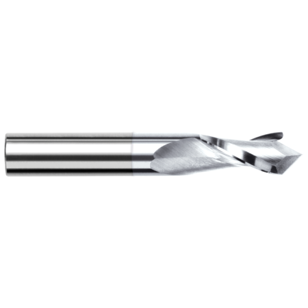 HARVEY TOOL Drill/End Mill - Mill Style - 2 Flute, 0.2500" (1/4), Material - Machining: Carbide 991716-C8